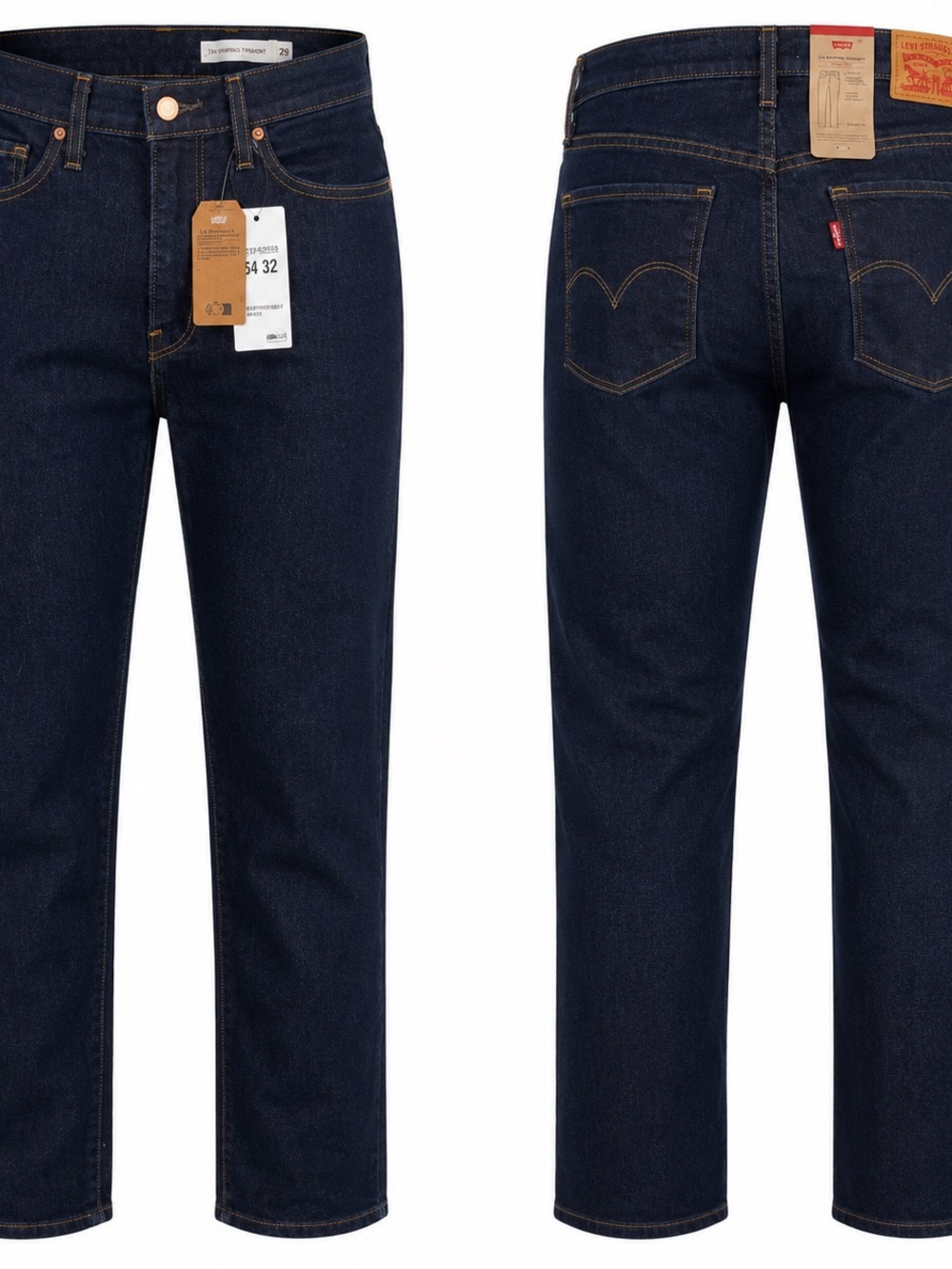 Levi’s 314 Shaping Straight Jeans Women’s 29x32 Dark Wash Mid Rise NWT